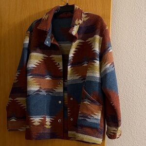 Southwestern Patterned Jacket